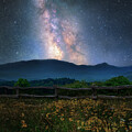 Smoky Mountains Stars Shine Over Max Patch 